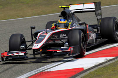 Senna im HRT mit Cosworth-Motor «Gabby»