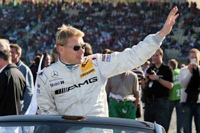 Publikumsliebling in der DTM: Mika Häkkinen