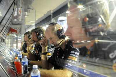 Nach neun Jahren an der Boxenmauer von Red Bull Racing wird sich Adrian Newey nicht mehr bei jedem Formel-1-GP blicken lassen