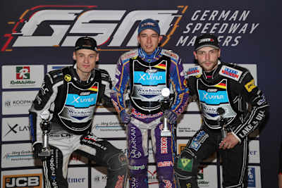 Die Top-3 von Dohren: Matias Nielsen, Jakub Jamrog und Kai Huckenbeck