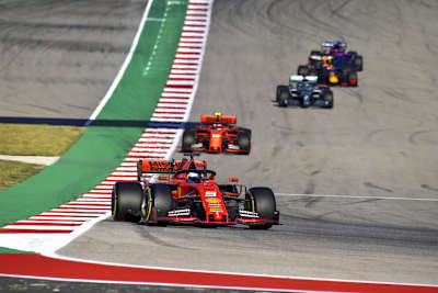 In Texas wirkten die Ferrari zahnlos