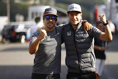 Fernando Alonso und Stoffel Vandoorne