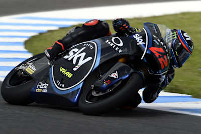 Francesco Bagnaia verteidigte in Jerez seine Moto2-WM-Führung