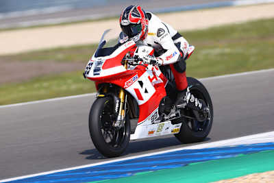 Geoff May war in Assen der langsamere der beiden EBR-Piloten