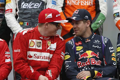 Zwei, die sich verstehen: Kimi Räikkönen und Sebastian Vettel