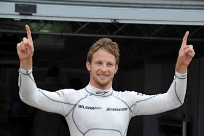 Startet von ganz vorn: Jenson Button.
