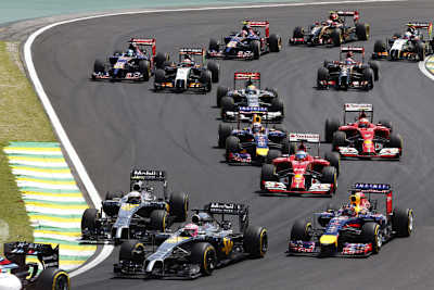 Formel-1-Weltmeister Sebastian Vettel weiss: «Über die Ränge 1 und 2 müssen wir ja nicht sprechen»