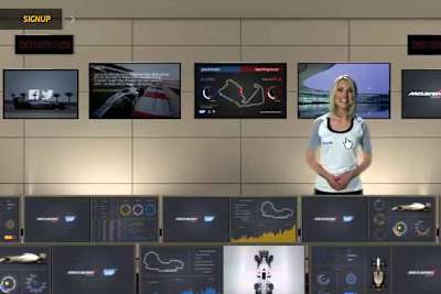 Die virtuelle Mission-Control von McLaren