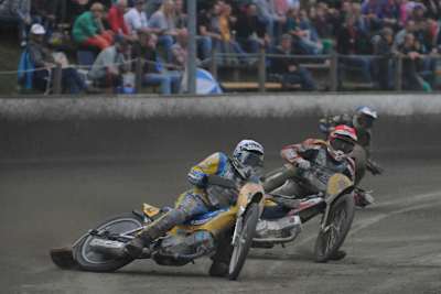  Richard Speiser (vorne) hatte kaum einer auf der Rechnung