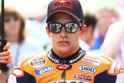 Gezeichnet vom Highspeed-Crash: Marc Márquez anno 2013