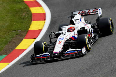 Nikita Mazepin mit neuem Chassis