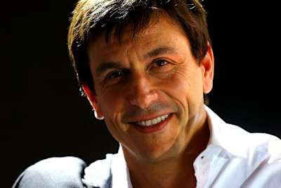 Mercedes-Motorsportdirektor Toto Wolff: «Aber wenn er gut durchkommt, kann er es schon Richtung Podium schaffen»