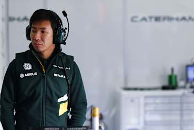 Kamui Kobayashi steht bei Caterham im Abseits