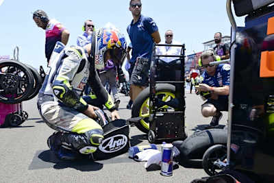 Ayumu Sasaki stürzte in Mandalika schon vor dem Start