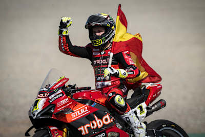 In Katalonien feierte Alvaro Bautista Ende März seinen ersten Saisonsieg