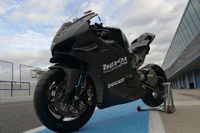 2019 mit Showa ausgestattet: Die Barni-Ducati