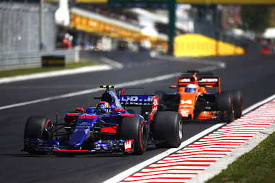 Carlos Sainz gegen Fernando Alonso in Ungarn