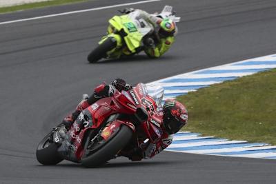 Nicht nur Pecco Bagnaia hat derzeit Probleme mit der Ducati Desmosedici