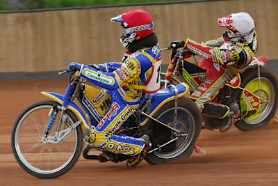 Die WM-Piloten Tobias Kroner (vorne) und Christian Hefenbrock.
