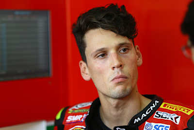 Aprilia-Werksfahrer Lorenzo Savadori