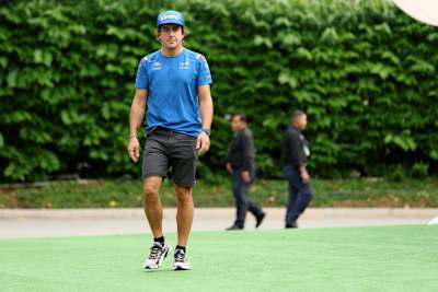 Alpine-Routinier Fernando Alonso rückt in Austin mit einem veränderten Unterboden aus