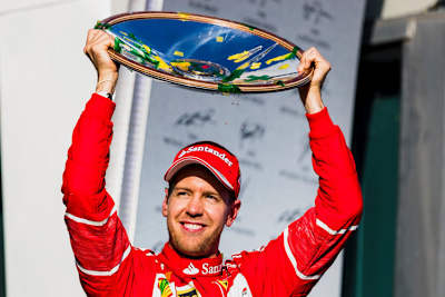 Australien-Sieger Sebastian Vettel
