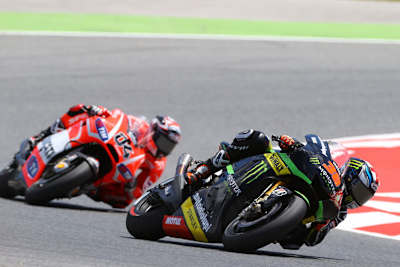 Im Barcelona-GP besiegte Bradley Smith Andrea Dovizioso