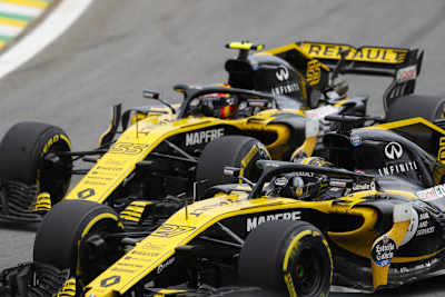 Carlos Sainz und Nico Hülkenberg