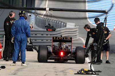 In Jerez wird gearbeitet