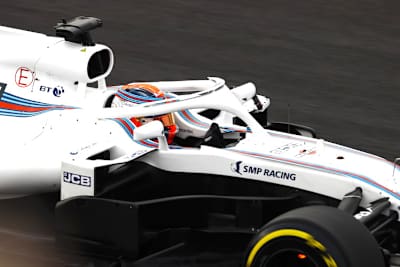 Robert Kubica im Williams mit Halo
