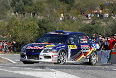 Hermann Gassner im Gruppe N-Mitsubishi Lancer