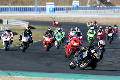 Oschersleben-Aktion mit den Piloten der TT SuperclassiX