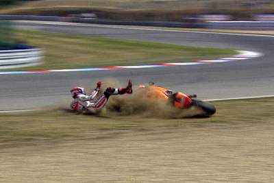 Am Freitag stürzen in Brünn auch die Stars wie Marc Márquez, Dani Pedrosa und Valentino Rossi