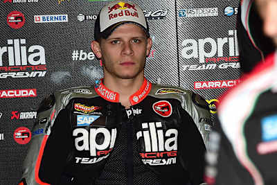 Stefan Bradl findet sich bisher sehr gut im Aprilia-Team zurecht