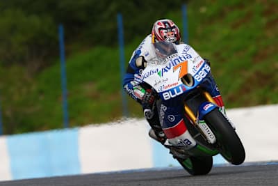 Hiroshi Aoyama beim Jerez-Test