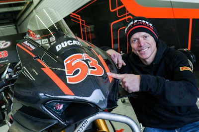 Tito Rabat mit seiner Ducati V4R