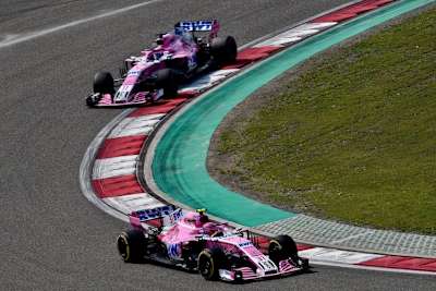 Die beiden Force-India-Renner