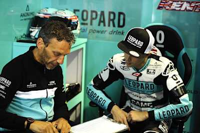 2016: Peter Bom mit Danny Kent