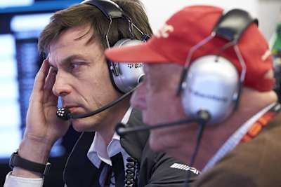 Das neue Quali-Prozedere: Die Gesichter von Toto Wolff und Niki Lauda sagen alles