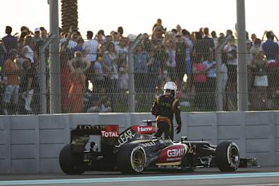 Kimi Räikkönen: Aus nach wenigen Sekunden