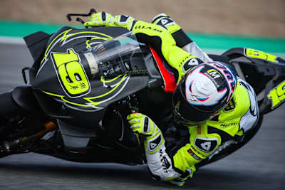 Alvaro Bautista Ende November in Jerez auf der Ducati