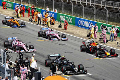 Start zum Grand Prix von Spanien