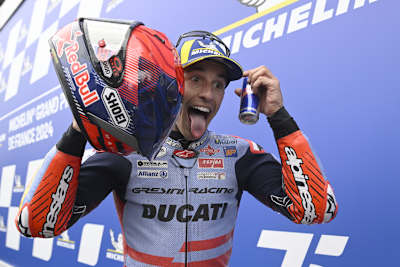 Marc Marquez ließ seinen Emotionen freien Lauf