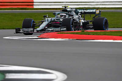 Sebastian Vettel im Aston Martin