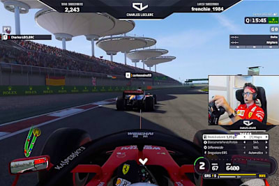 Charles Leclerc war auf seinem Twitch-Kanal sehr aktiv