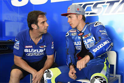 Davide Brivio mit Maverick Viñales