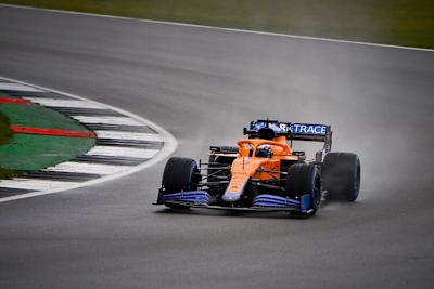 Daniel Ricciardo durfte im MCL35M ausrücken