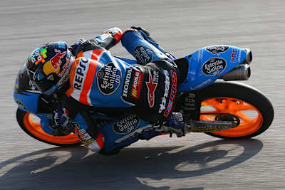 Glück im Unglück: Trotz Sturz sicherte sich WM-Leader Alex Márquez den fünften Startplatz in Sepang