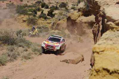 Stephane Peterhansel droht auf der Dakar 09 das Aus! 