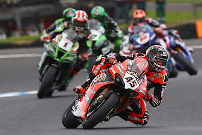 Scott Redding (45) fuhr ab dem ersten Rennen vorne mit